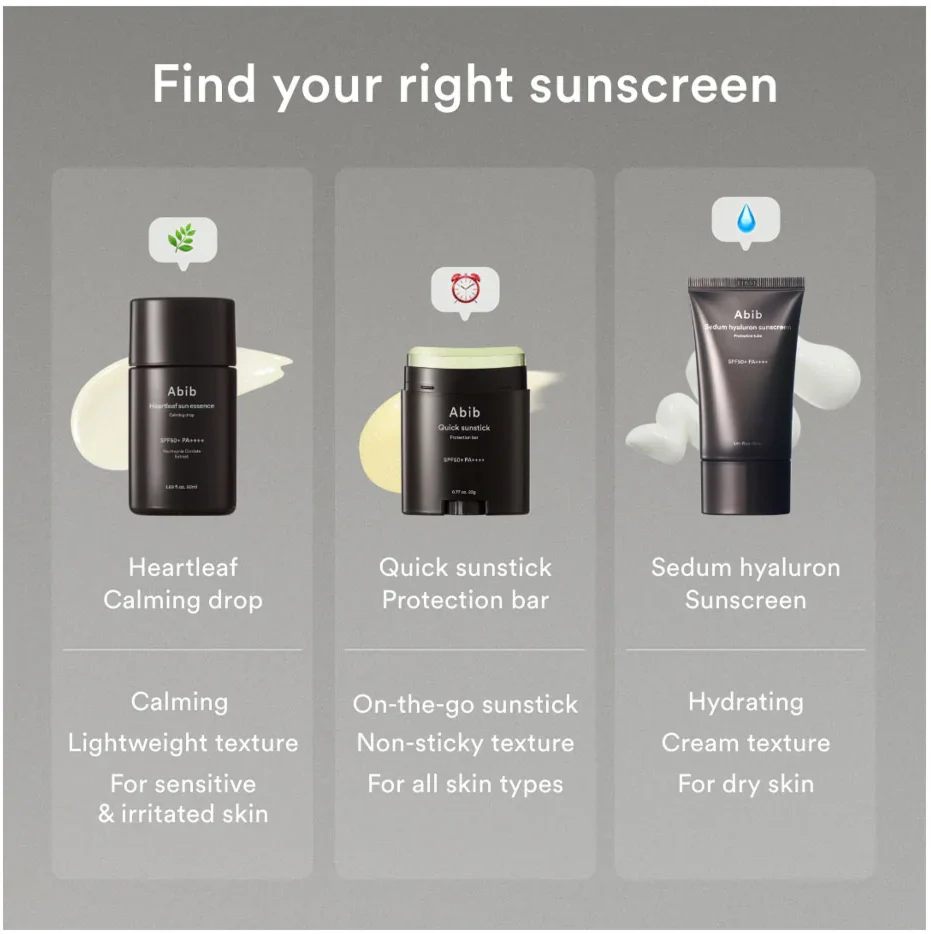 Abib Heartleaf Sun Essence Calming Drop SPF50+ - Image 2