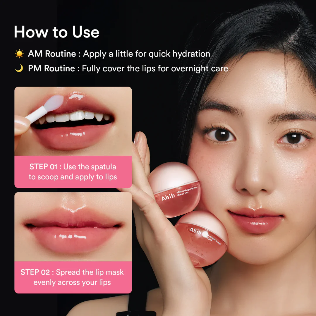 Abib PDRN Collagen Lip Mask Glazed Jelly - Image 4