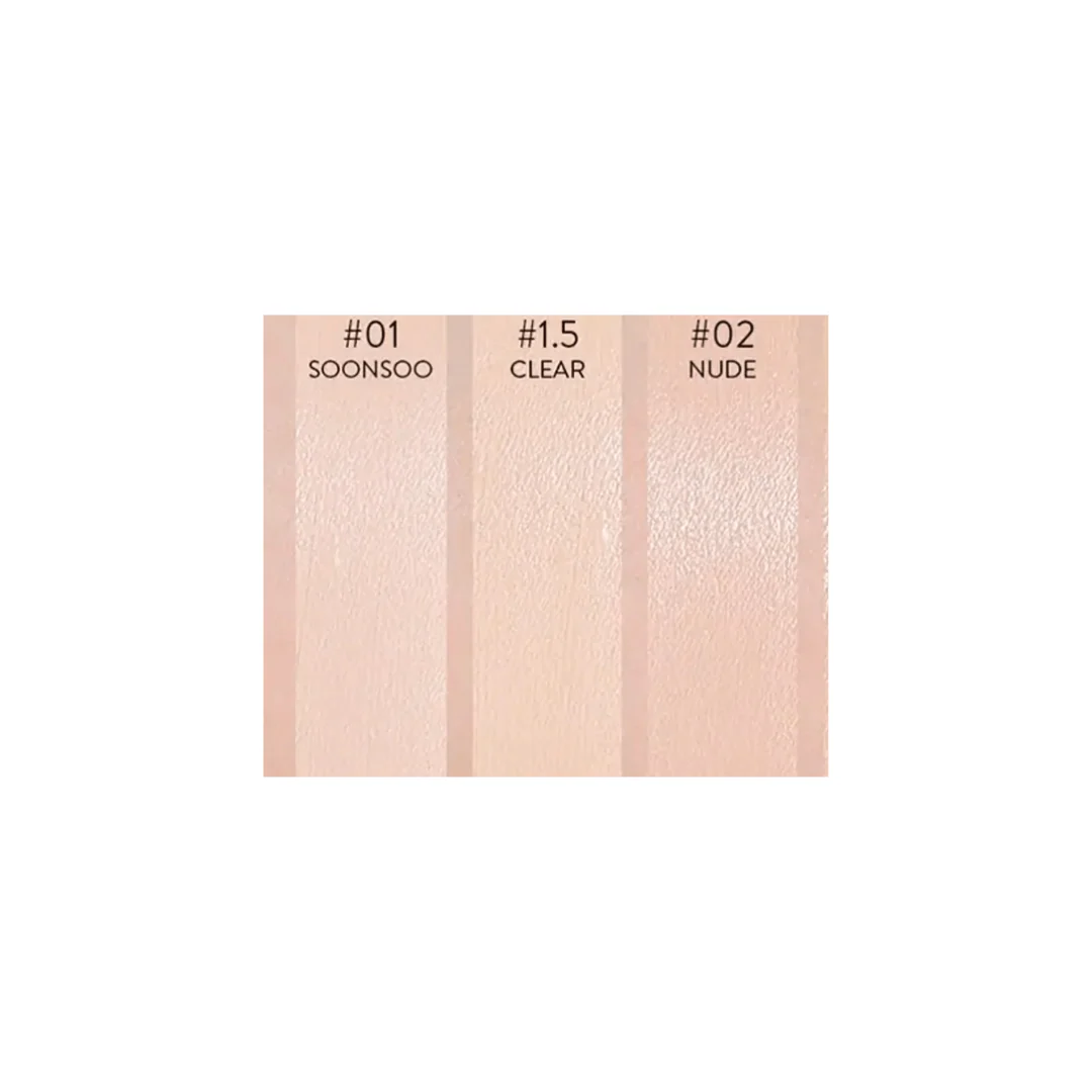Amuse Dew Jelly Vegan Cushion 02 Nude SPF 38 PA+++ - Image 3