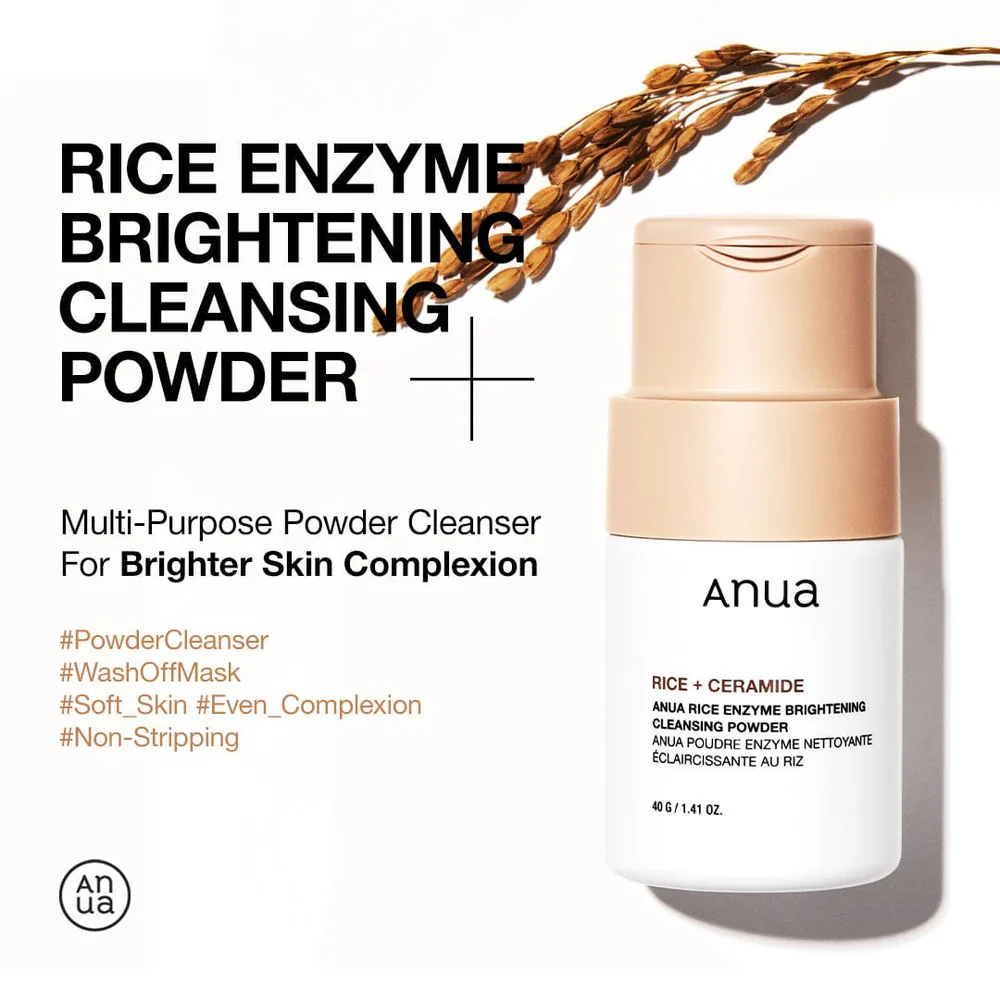 Anua Rice Enzyme Brightening Cleansing Powder - Image 3