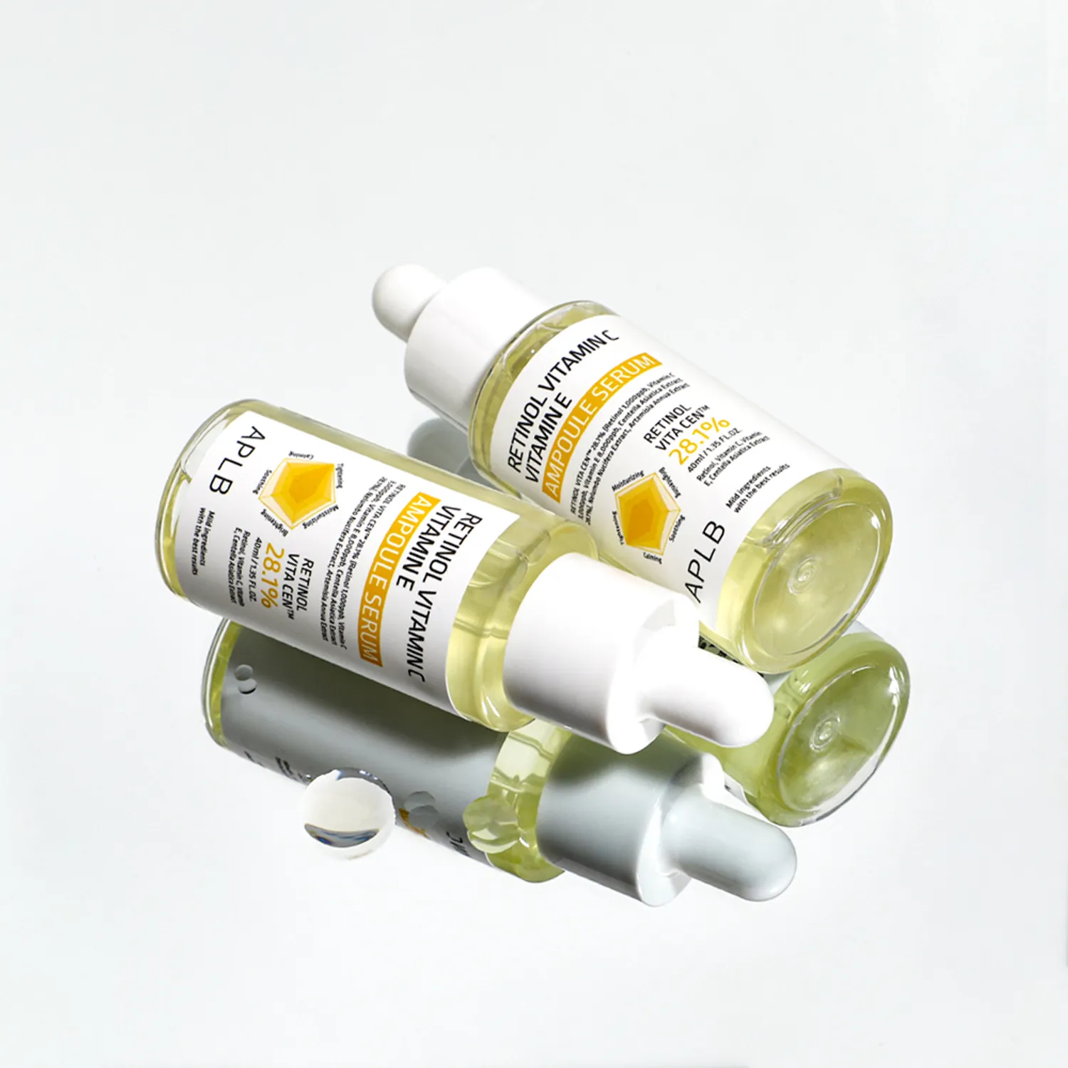 APLB Retinol Vitamin C Vitamin E Ampoule Serum - Image 3