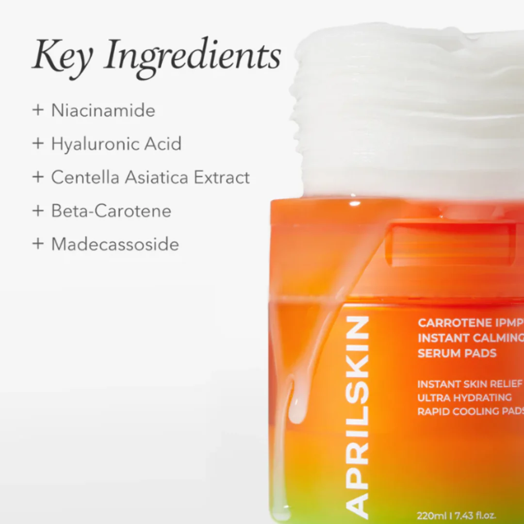 APRILSKIN Carrotene IPMPâ„¢ Instant Calming Serum Pads - Image 8