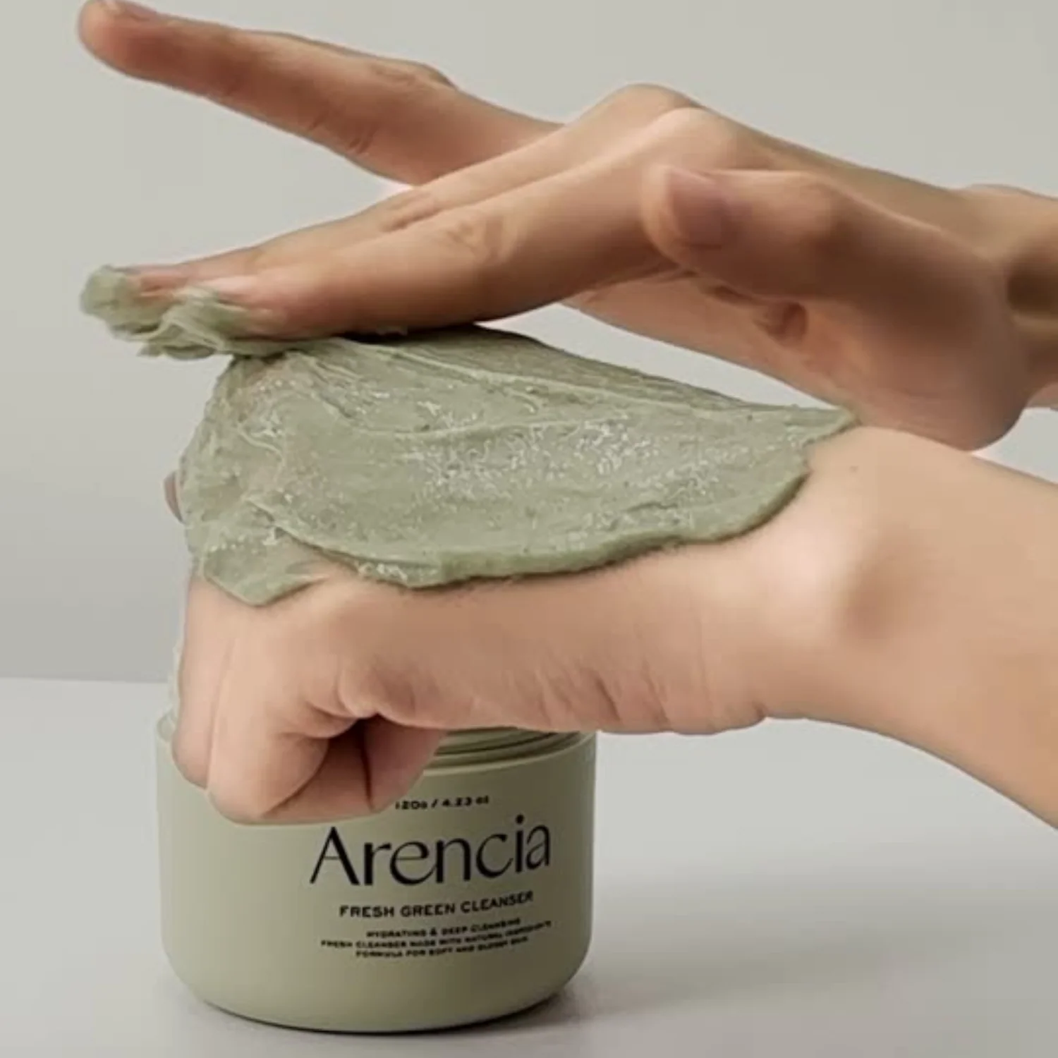 Arencia Fresh Green Rice Mochi Cleanser 120g - Image 7