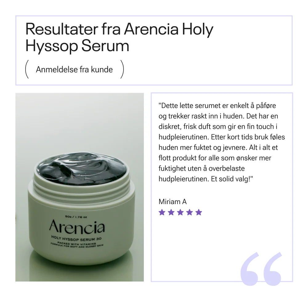 Arencia Holy Hyssop Serum 30 50g - Image 4