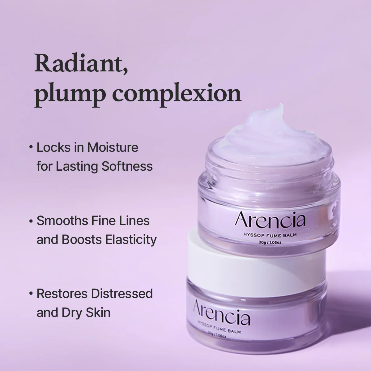 Arencia Hyssop Fume Balm 30g - Image 2