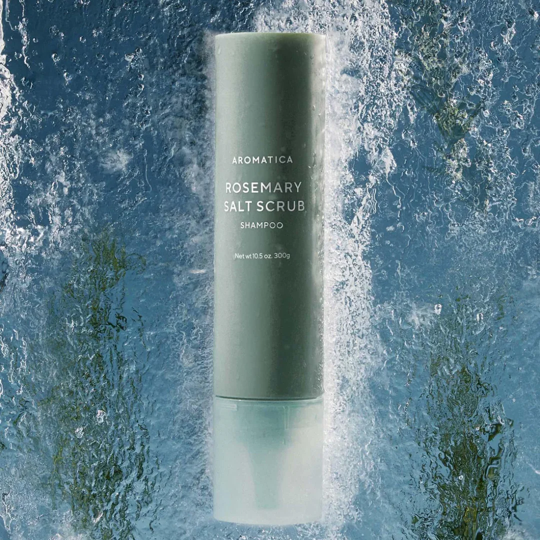 AROMATICA Rosemary Salt Scrub Shampoo - Image 3