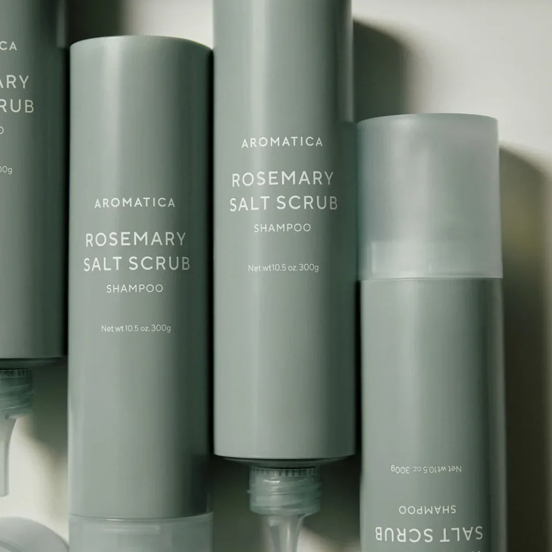 AROMATICA Rosemary Salt Scrub Shampoo - Image 5