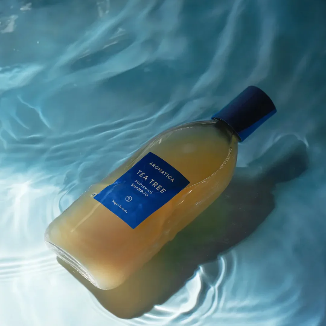 AROMATICA Tea Tree Purifying Shampoo 400ml - Image 3