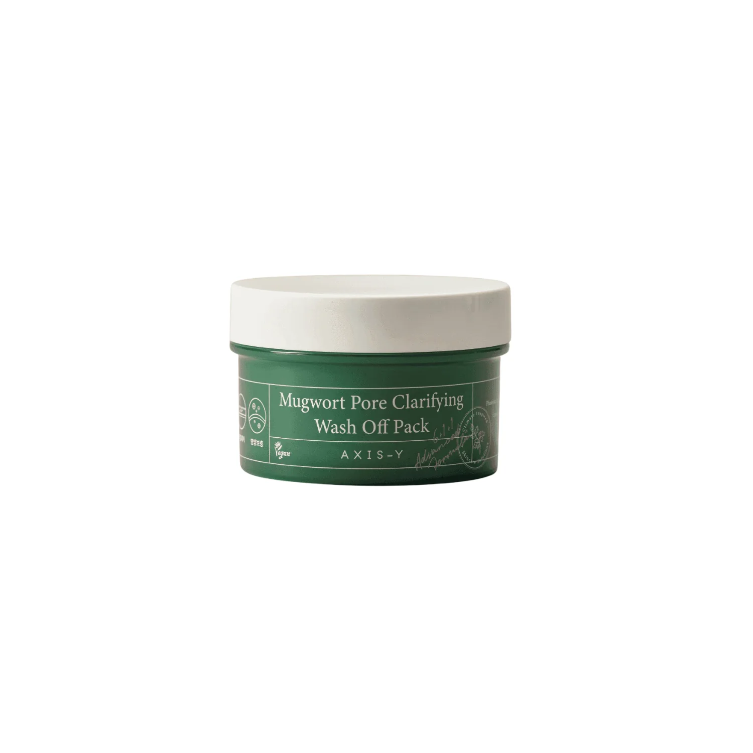 AXIS-Y Mugwort Pore Clarifying Wash Off Pack 100 ml
