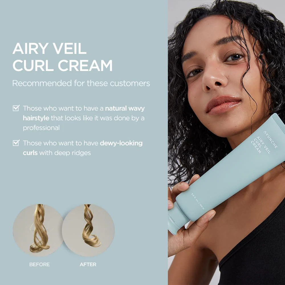 Ayunche Airy Veil Curl Cream 150 ml - Image 2