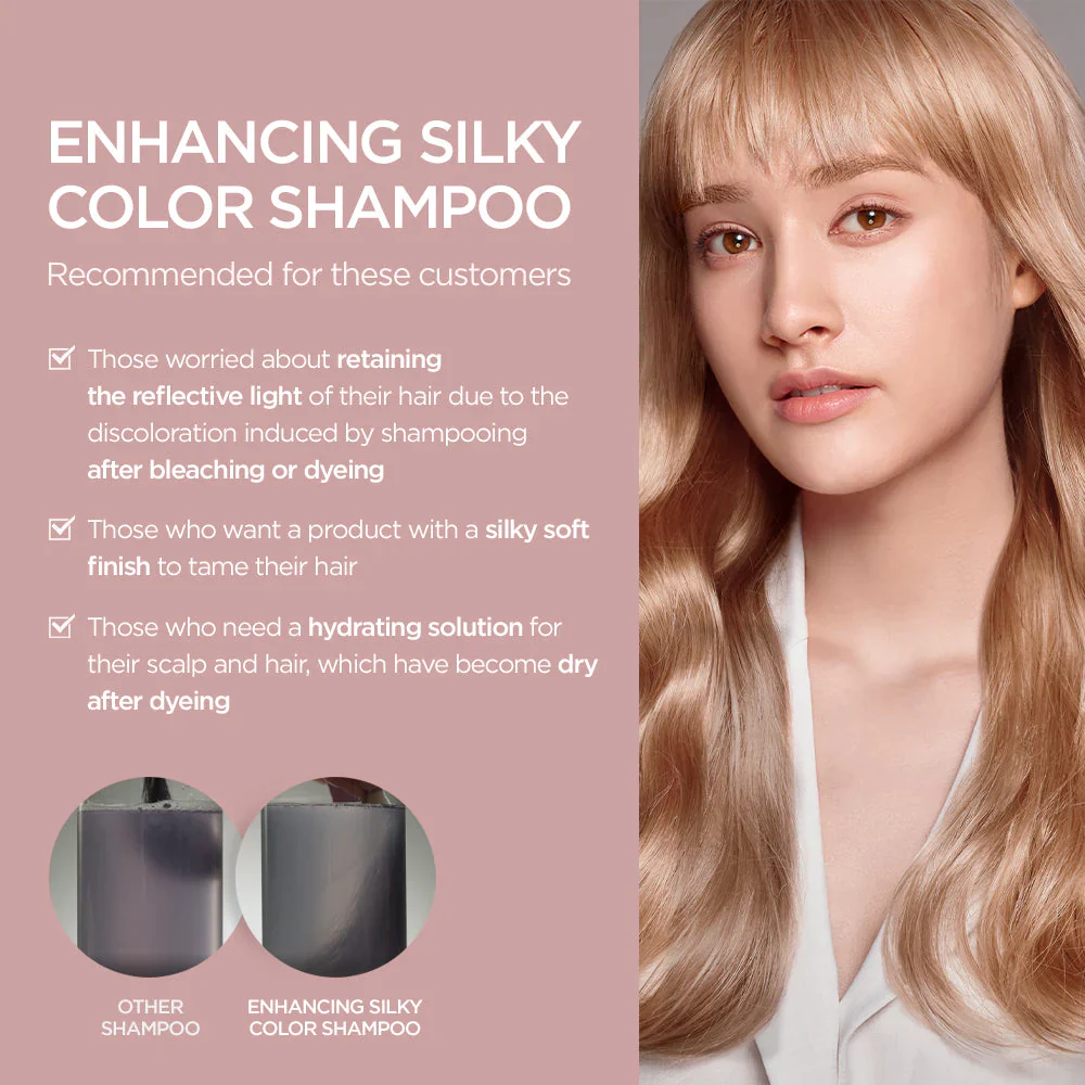 Ayunche Enhancing Silky Color Shampoo 350g - Image 3