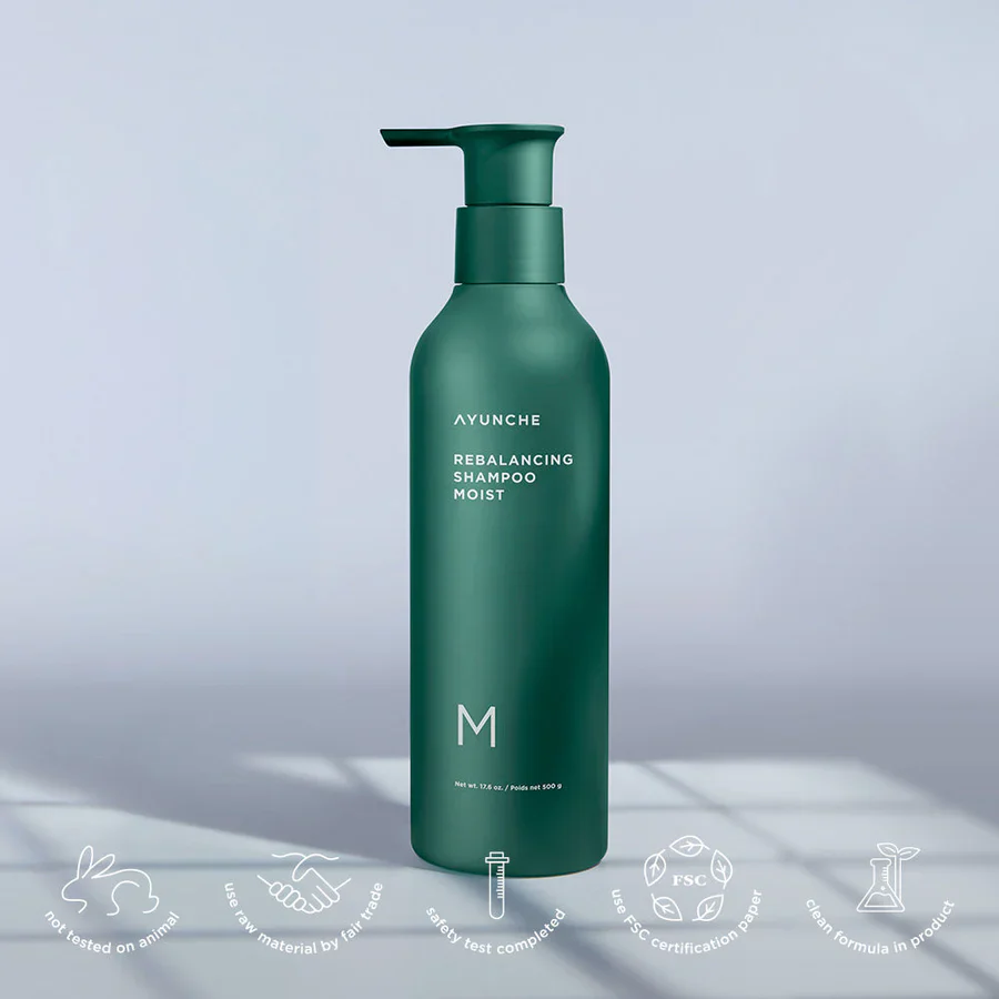 Ayunche Rebalancing Shampoo Moist 350g - Image 3