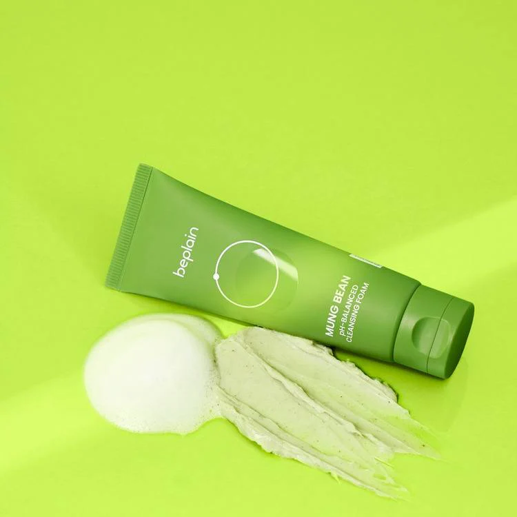 Beplain Mung Bean Cleansing Foam 80 ml - Image 3