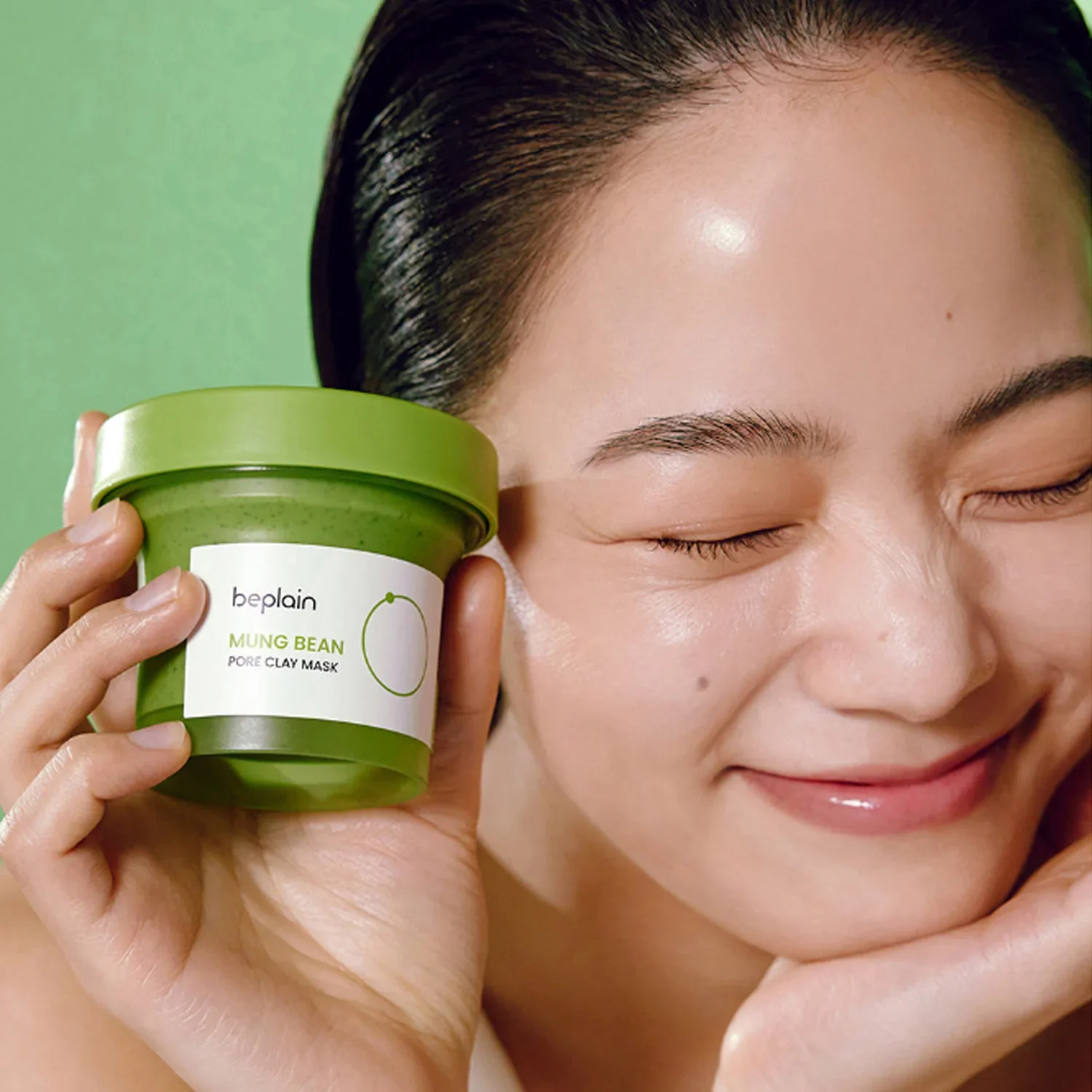 Beplain Mung Bean Pore Clay Mask 120ml - Image 4