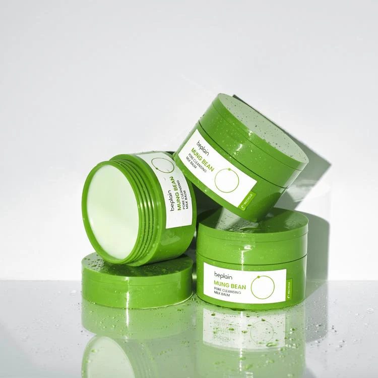 Beplain Mung Bean Pore Cleansing Milk Balm 100ml - Image 2