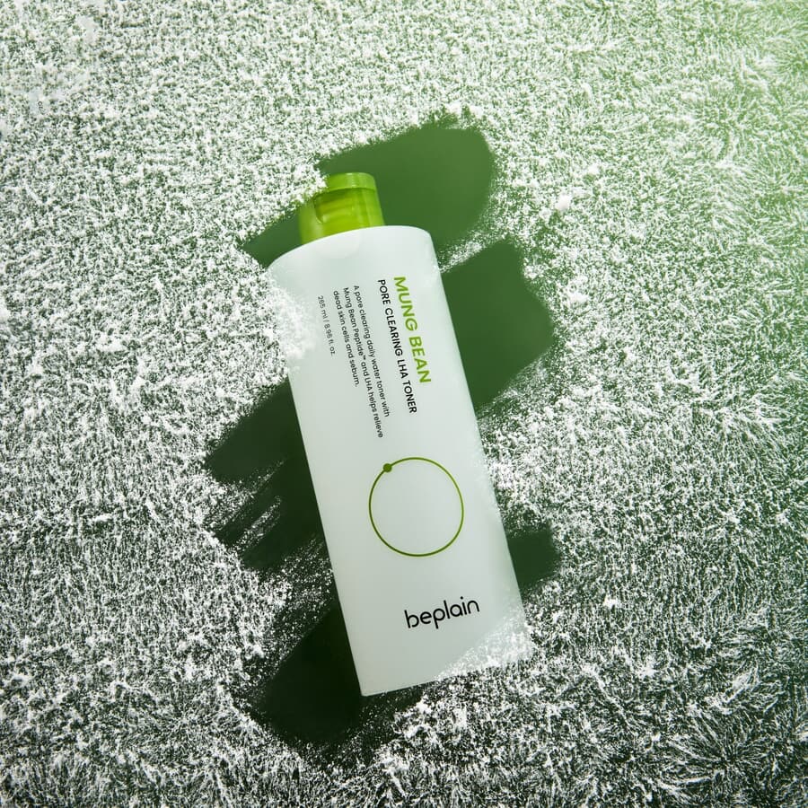 Beplain Mung Bean Pore Clearing LHA Toner 265ml - Image 4