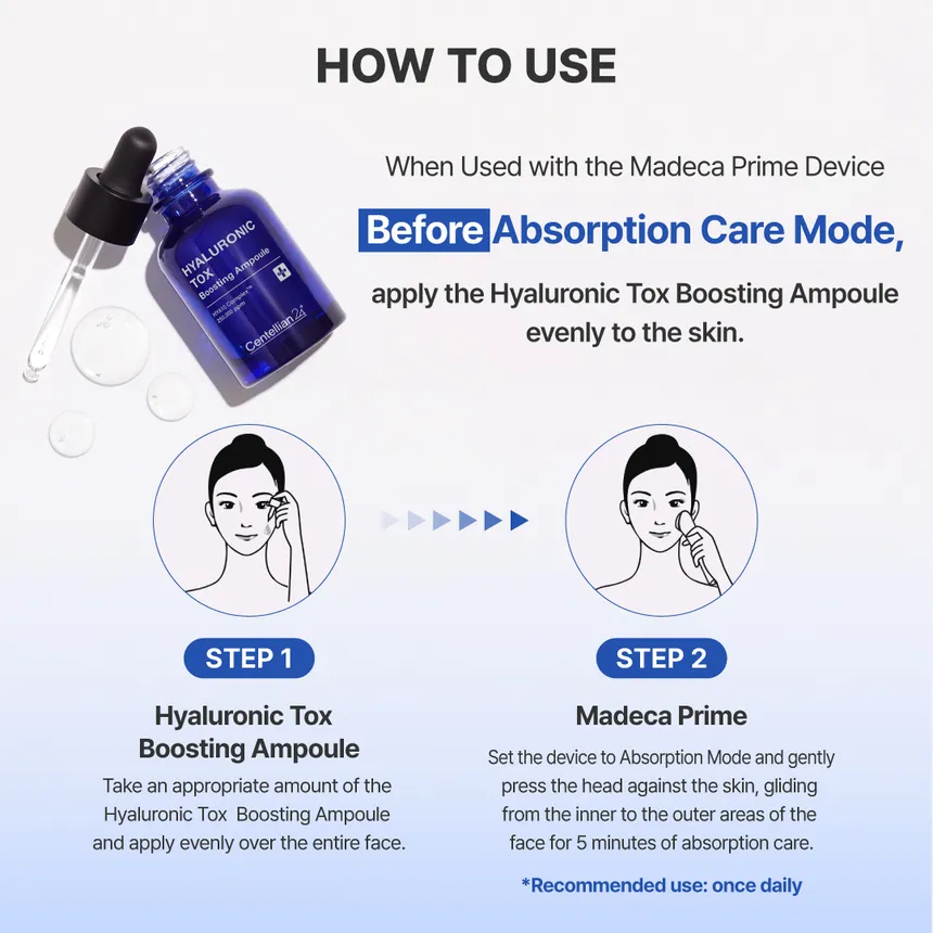 Centellian24 Hyaluronic Tox Boosting Ampoule - Image 5