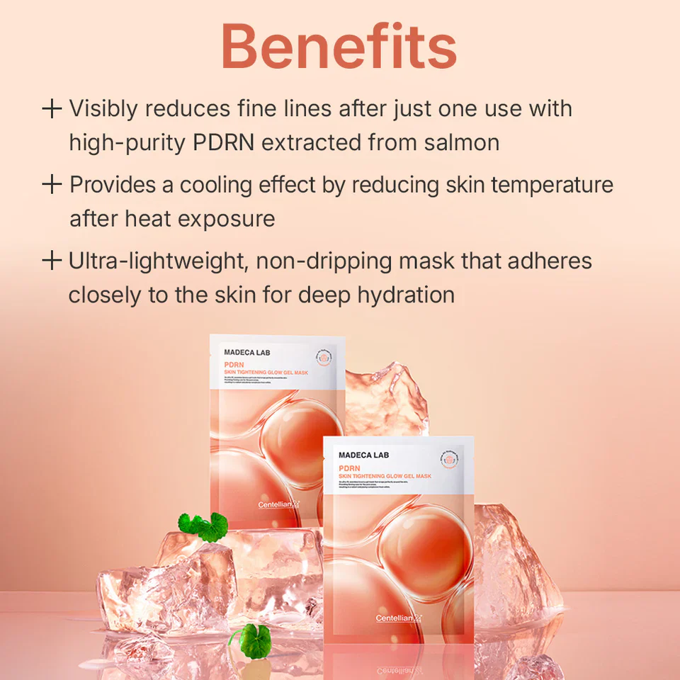 Centellian24 PDRN Skin Tightening Glow Gel Mask - Image 5