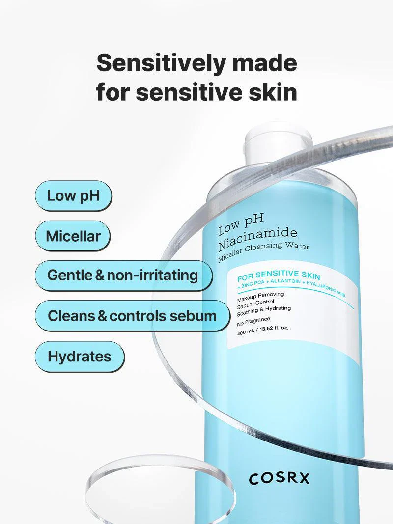 COSRX Low pH Niacinamide Micellar Cleansing Water - Image 2