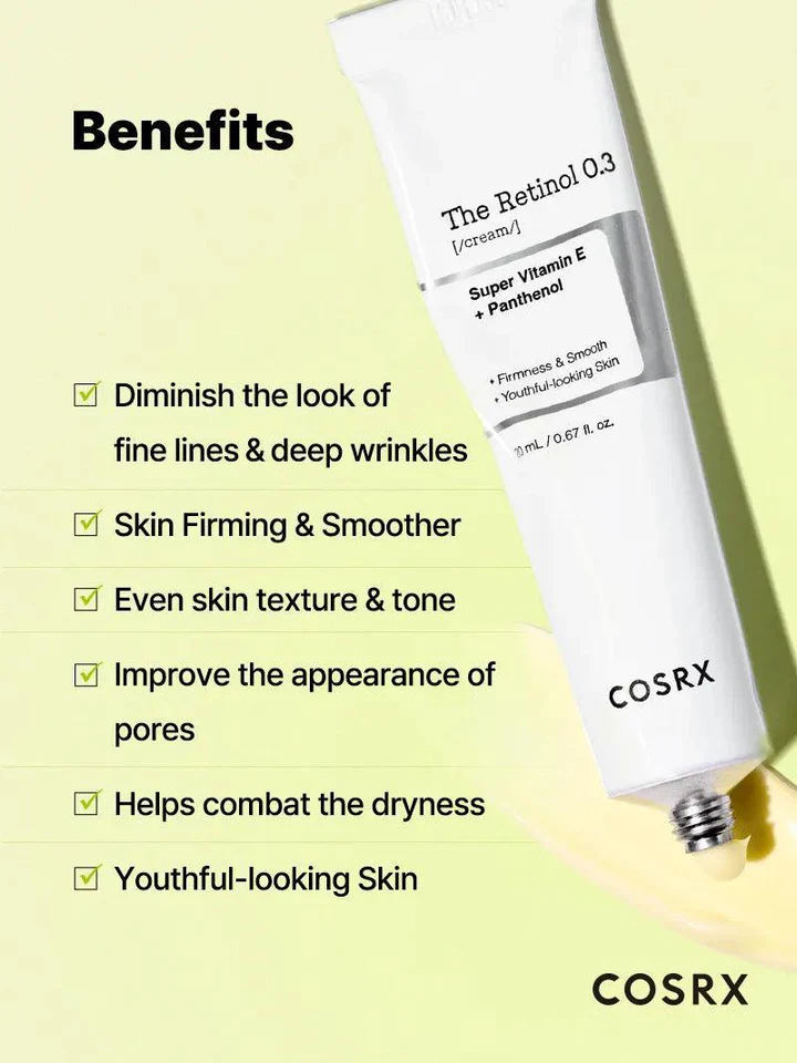 COSRX The Retinol 0.3 Cream - Image 2