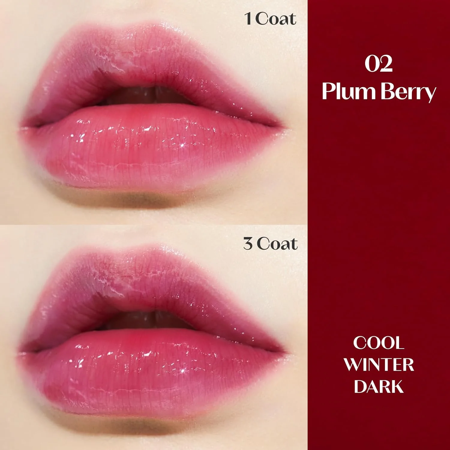 Etude Dear Darling Oil Tint #2 Plum Berry - Image 2