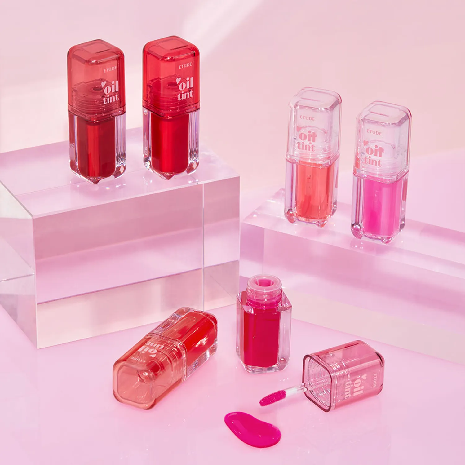 Etude Dear Darling Oil Tint #4 Sweet Apple - Image 4