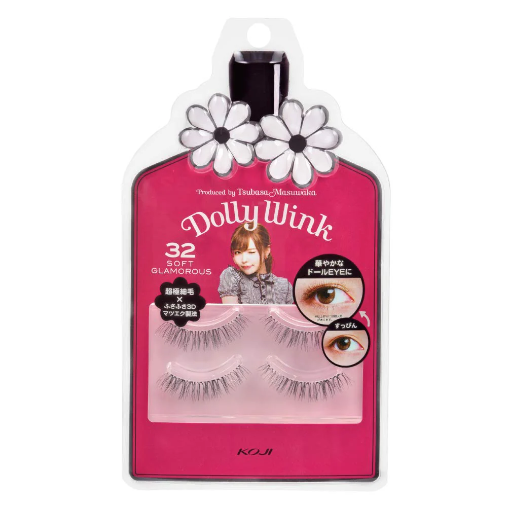 Dolly Wink False Eyelashes â 32 Soft Glamorous