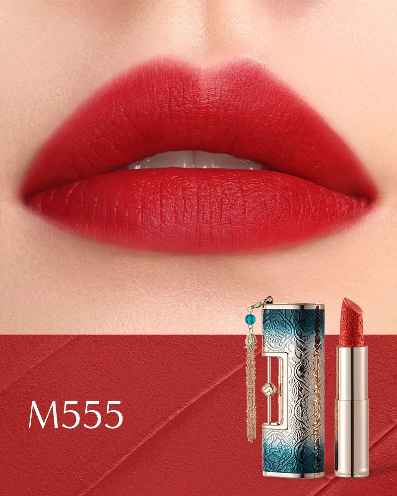 Florasis Blooming Rouge Love Lock Lipstick M555 Memories in Rouge - Image 4