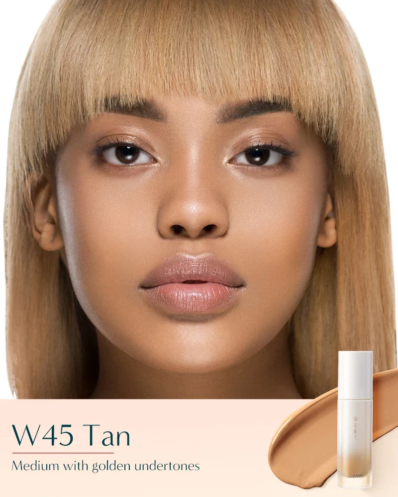Florasis Serum Touch Perfecting Longwear Foundation W45 Tan - Image 4