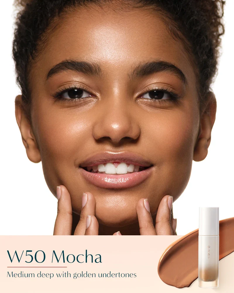 Florasis Serum Touch Perfecting Longwear Foundation W50 Mocha - Image 4