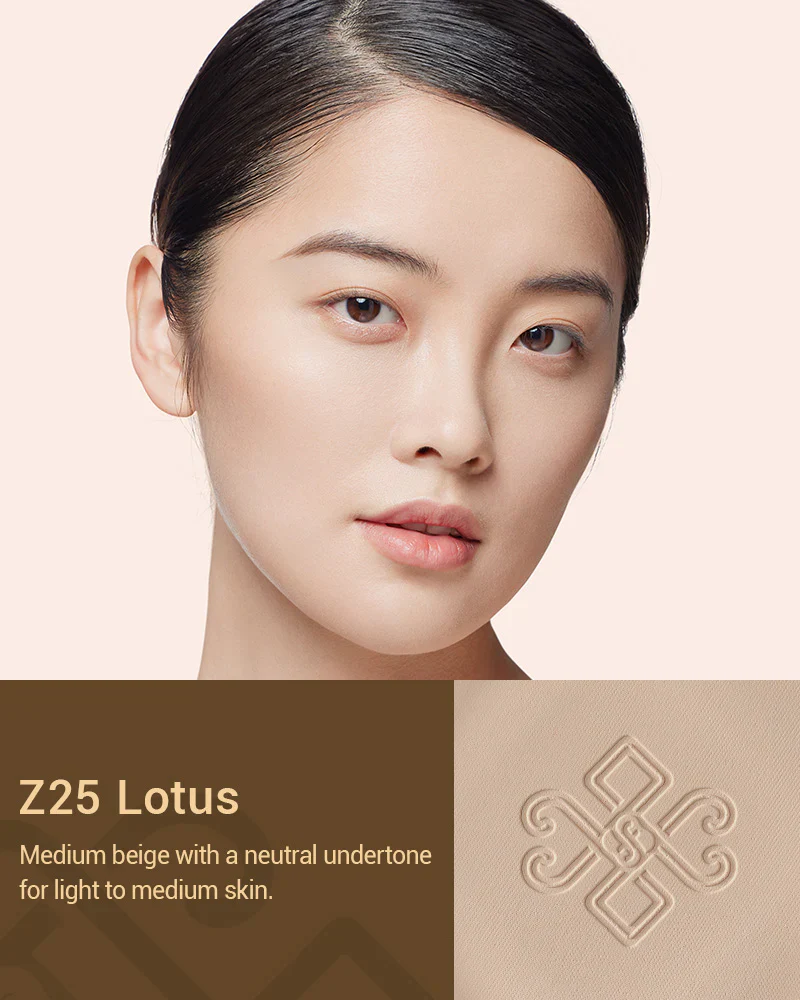 Florasis Yurong Airbrushed Tinted Pressed Powder Nomadic Glam Z25 Lotus - Image 2