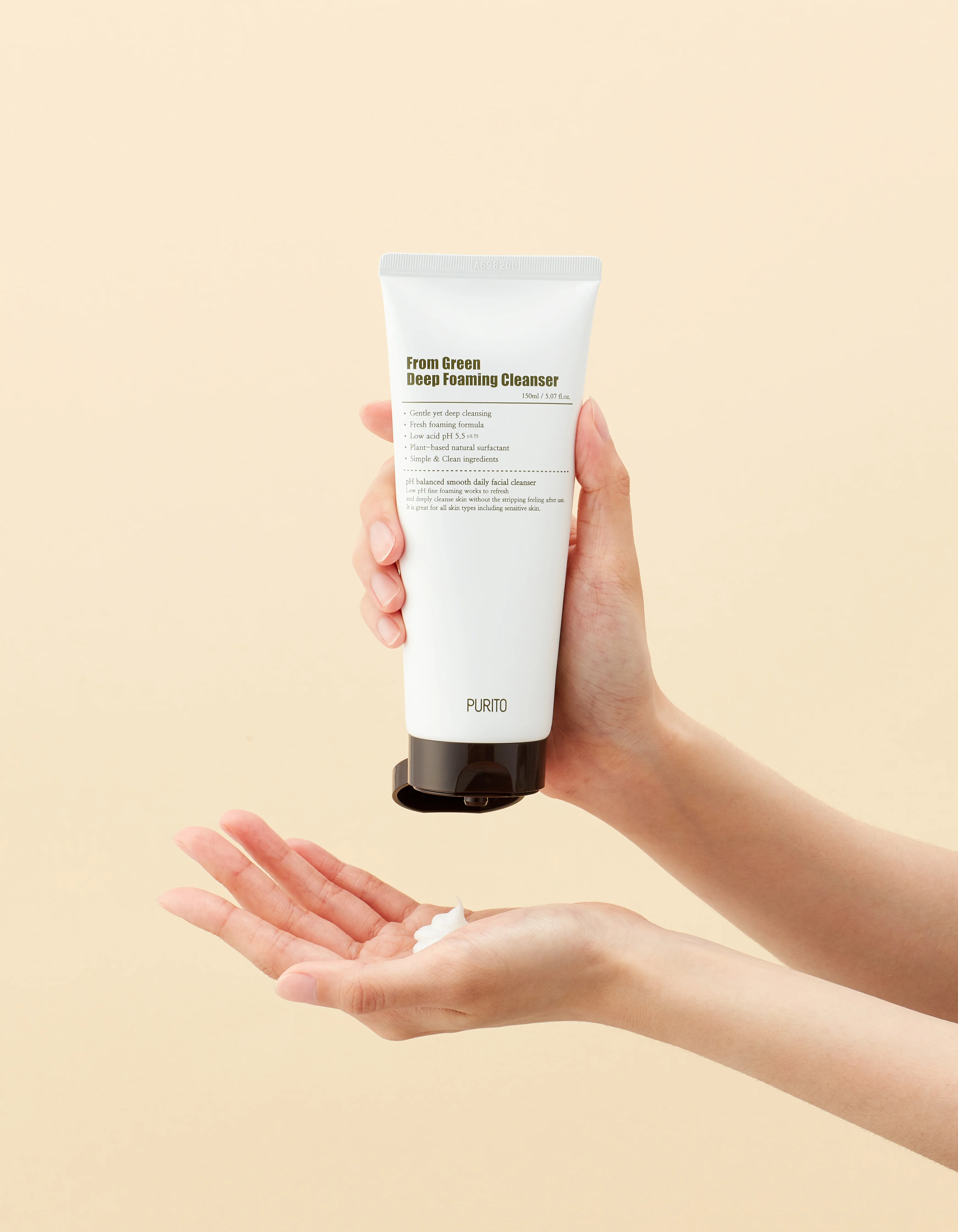 Purito From Green Deep Foaming Cleanser - Image 3
