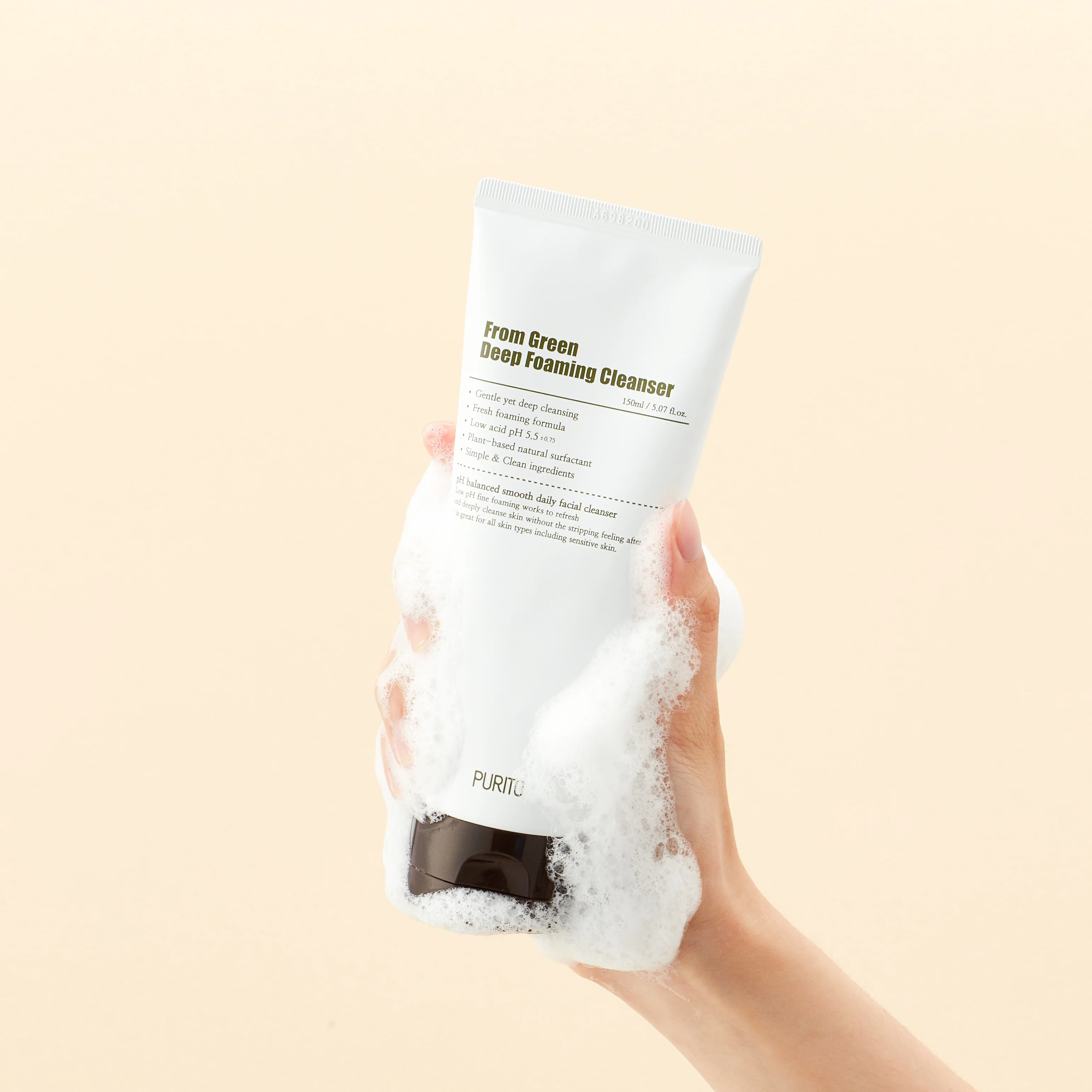 Purito From Green Deep Foaming Cleanser - Image 4