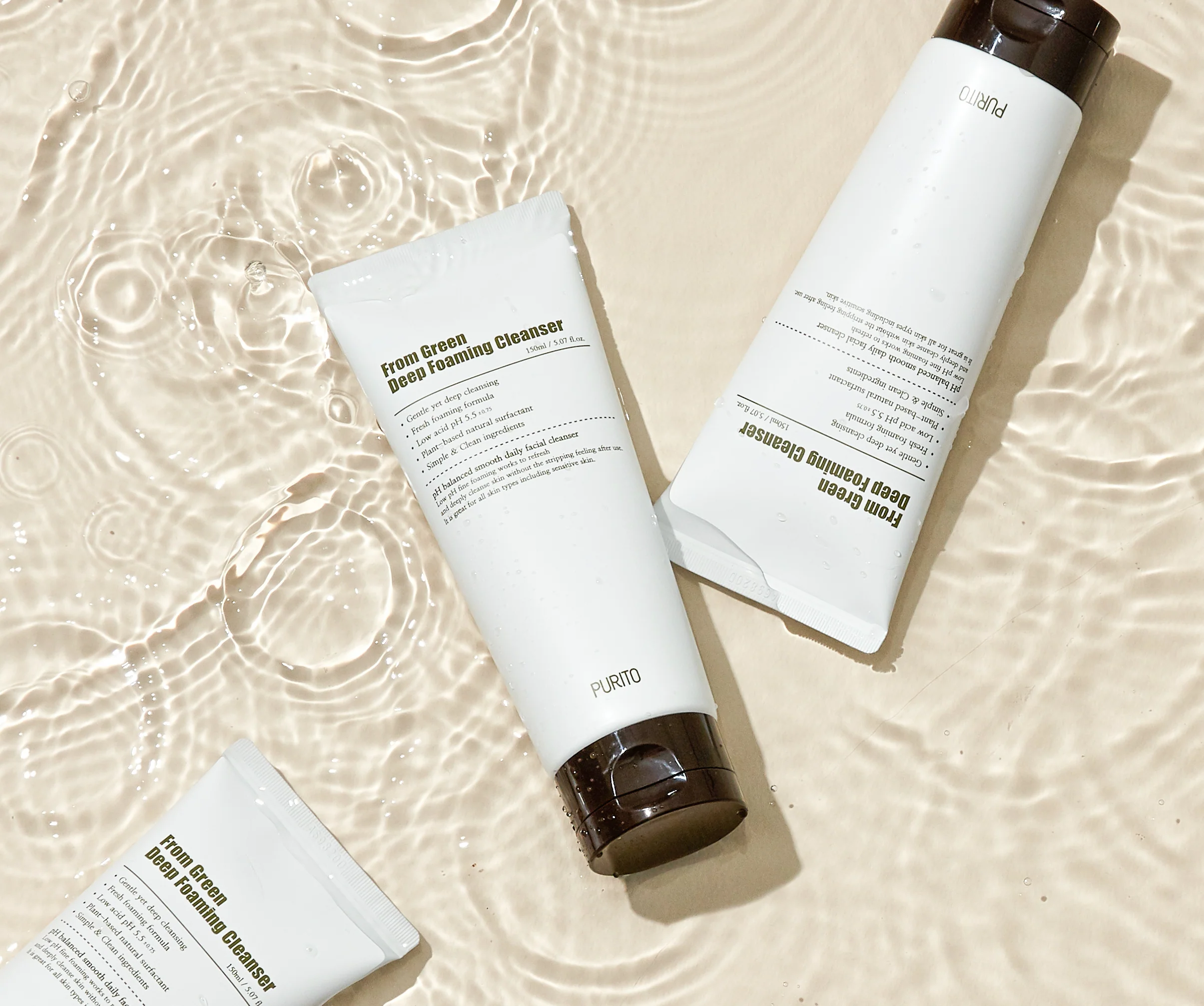 Purito From Green Deep Foaming Cleanser - Image 5