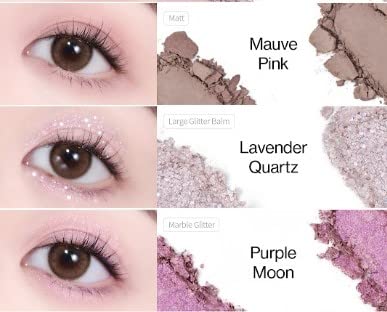 Unleashia Glitterpedia Eye Palette No.4 All of Lavender Fog - Image 3
