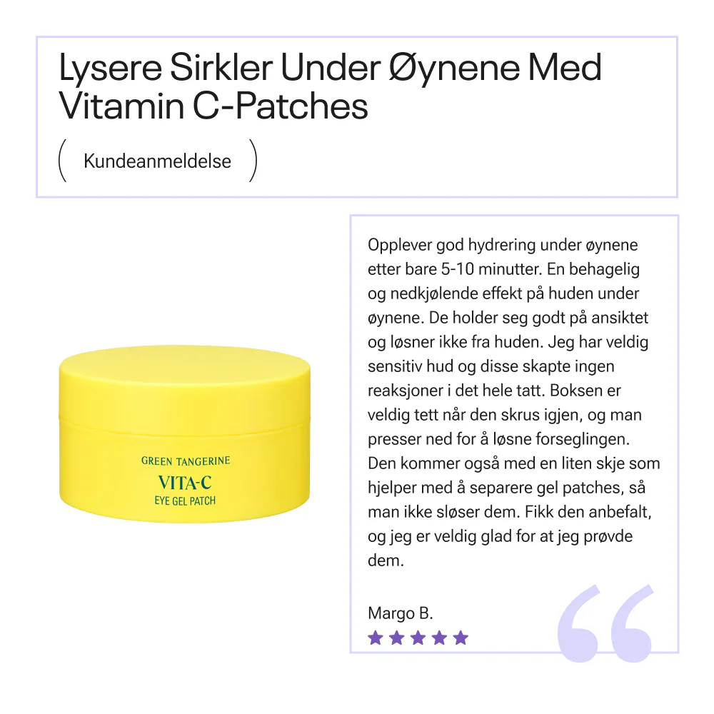 Goodal Green Tangerine Vita C Eye Gel Patch - Image 5