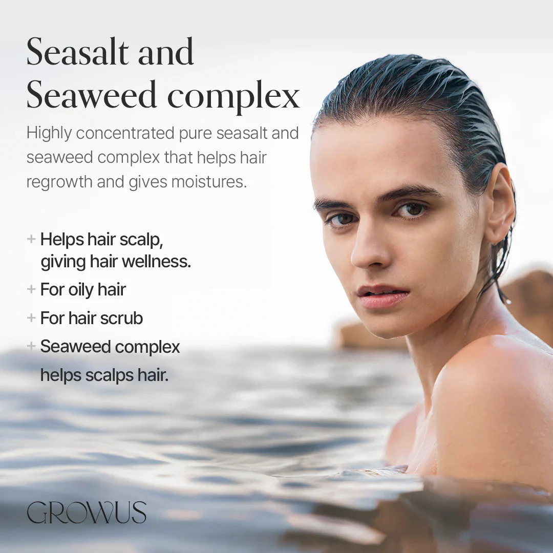 GROWUS Sea Salt Therapy Shampoo - Image 3