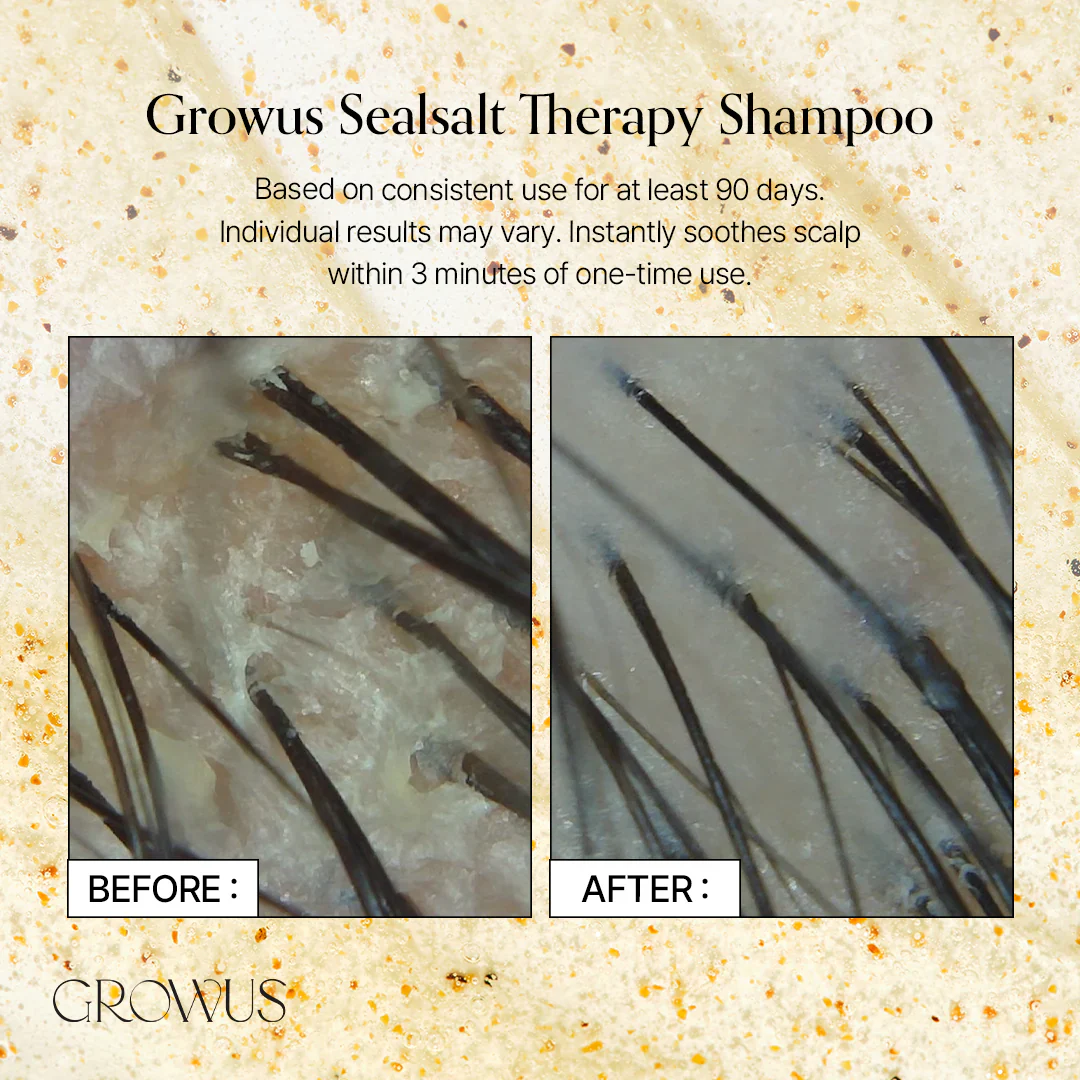 GROWUS Sea Salt Therapy Shampoo - Image 6