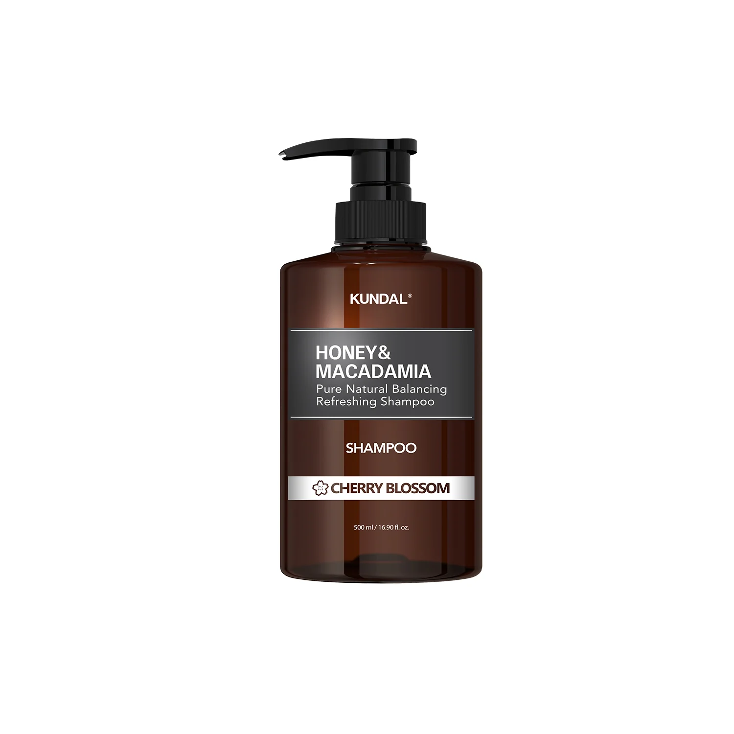 Kundal Honey & Macadamia Pure Natural Refreshing Shampoo Cherry Blossom 500ml