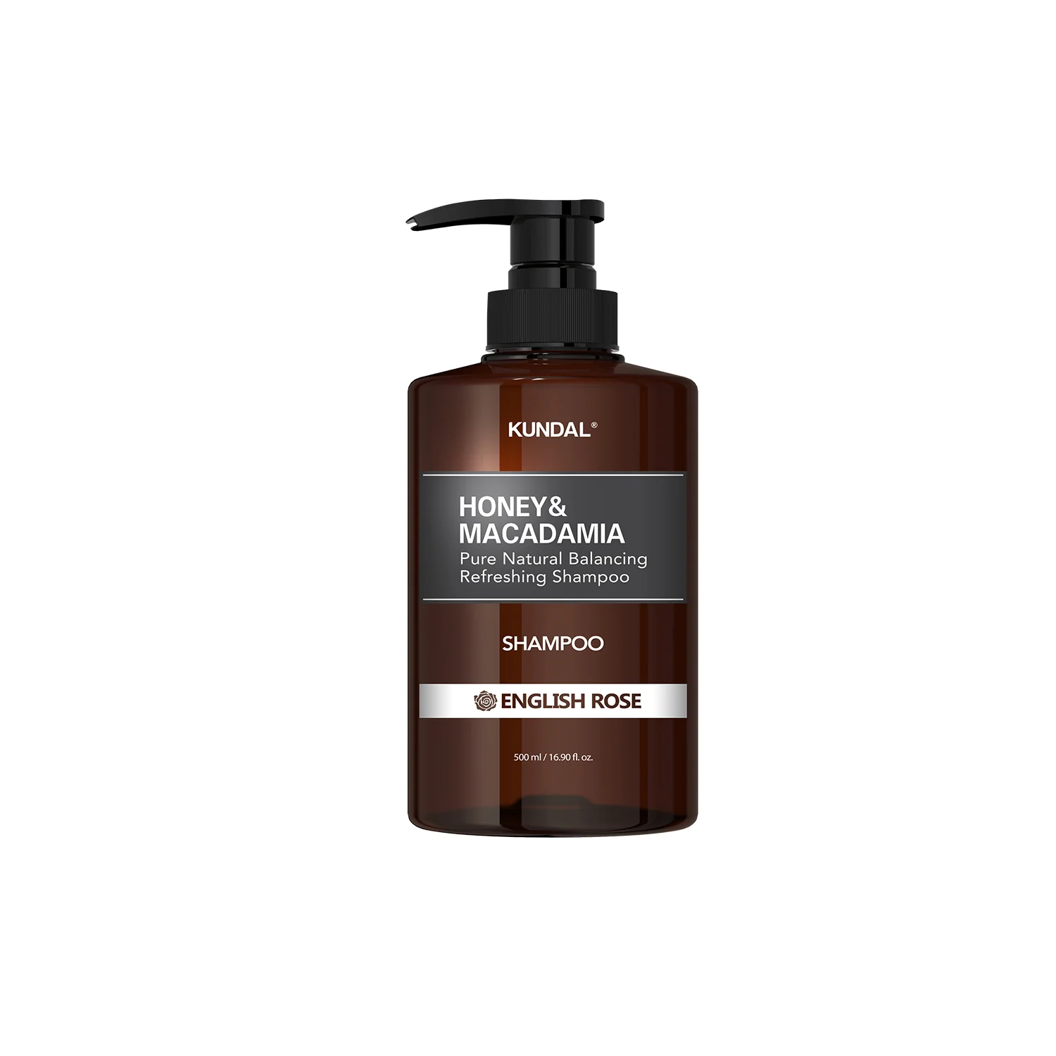 Kundal Honey & Macadamia Pure Natural Refreshing Shampoo English Rose 500ml
