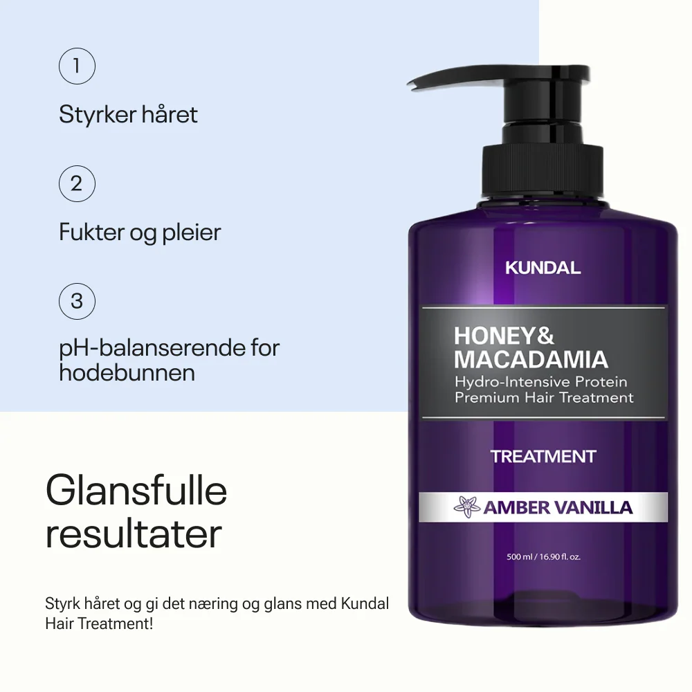 Kundal Honey & Macadamia Treatment Amber Vanilla 500ml - Image 6