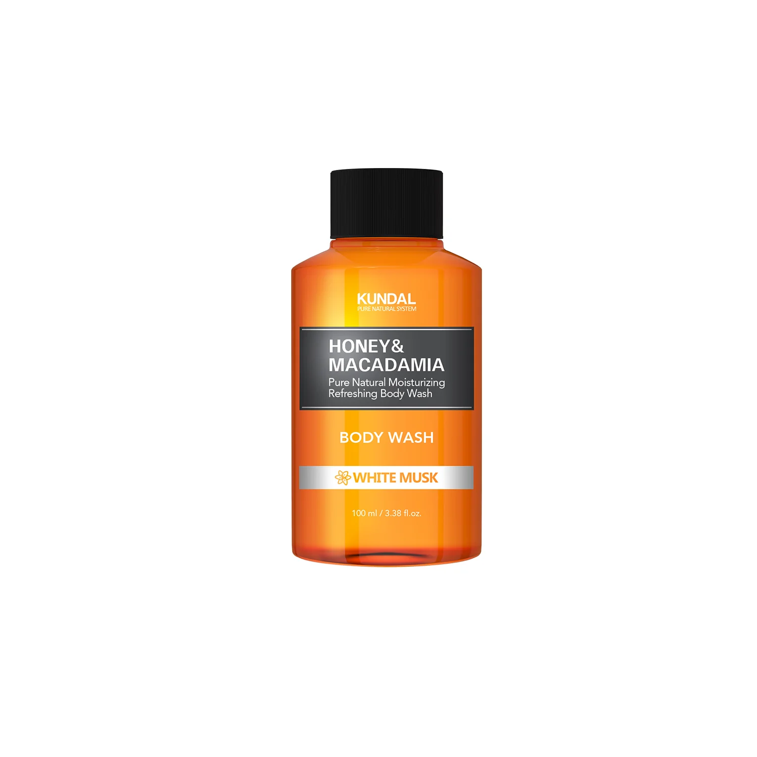 Kundal Honey & Macadamia Pure Body Wash White Musk 100 ml