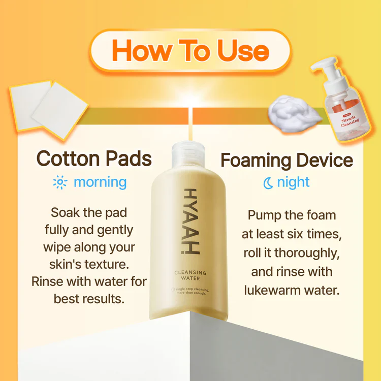 HYAAH Mild But Deep Cleansing Water - Image 8
