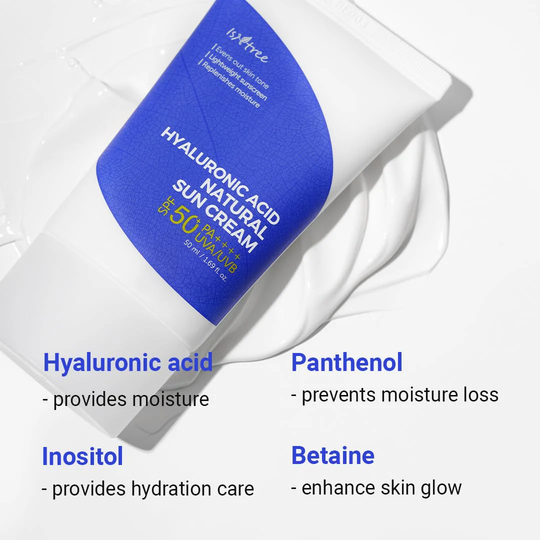 Isntree Hyaluronic Acid Natural Sun Cream - Image 2