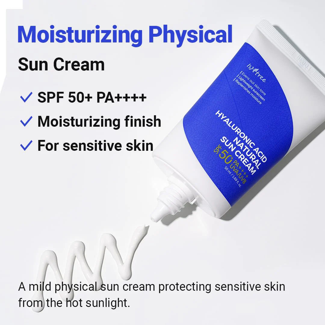 Isntree Hyaluronic Acid Natural Sun Cream - Image 4