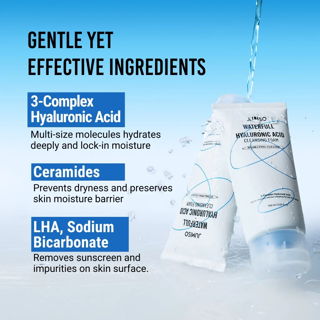 Jumiso Waterfull Hyaluronic Acid Cleansing Foam - Image 4