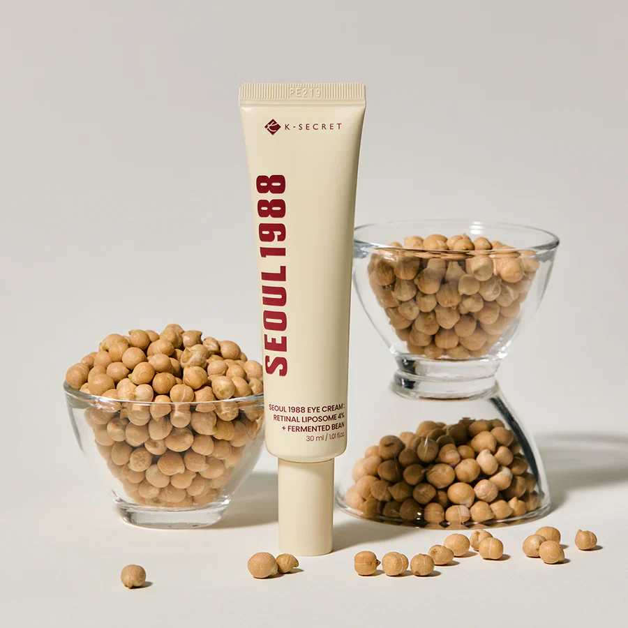 K-SECRET Eye Cream: Retinal Liposome 4% + Fermented Bean - Image 4