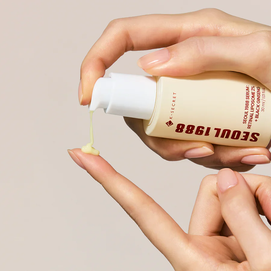 K-Secret Seoul 1988 Serum: Retinal Liposome 2% + Black Ginseng 30% - Image 5