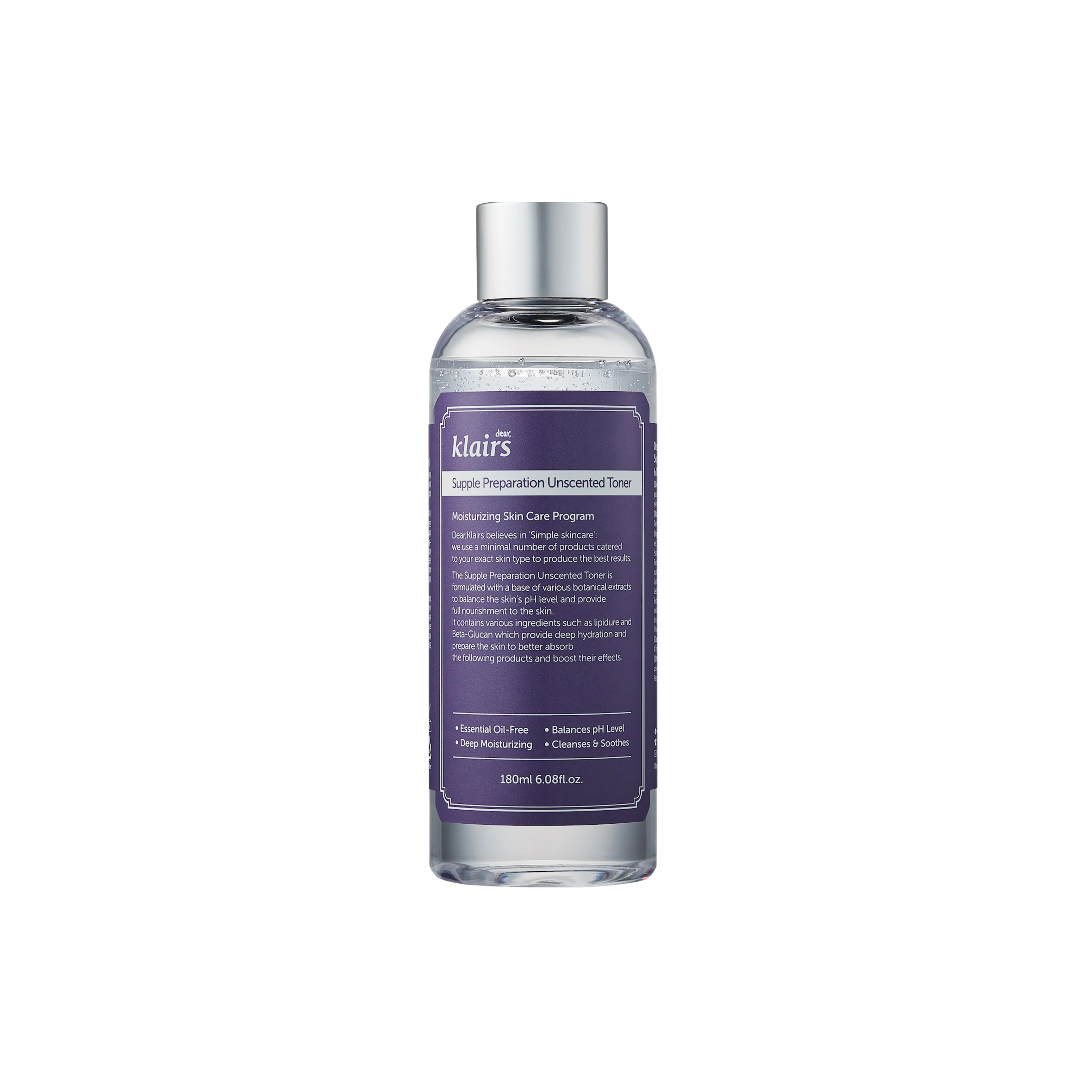 Klairs Supple Preparation Unscented Toner 180 ml