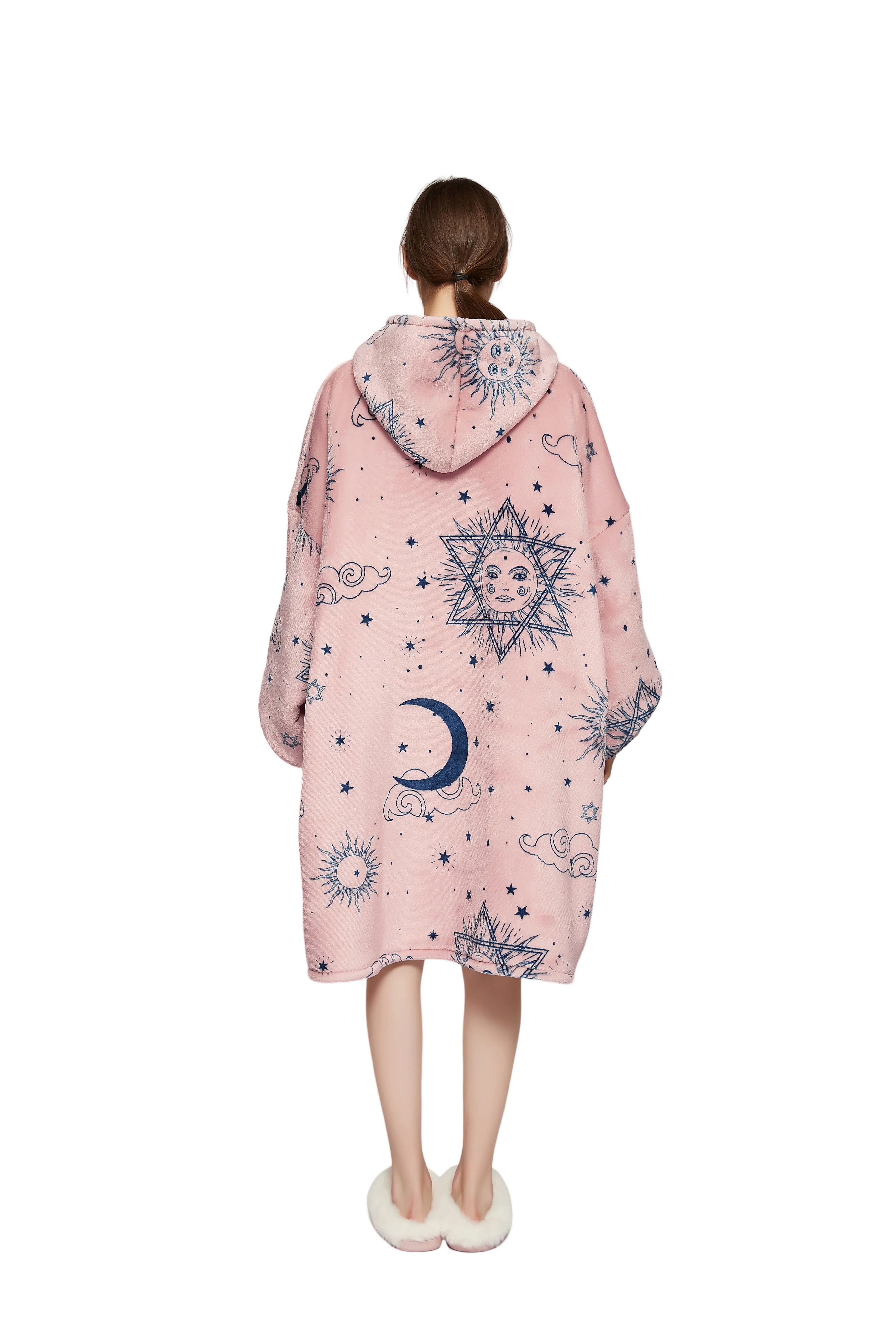 Beauty Mall Kosegenser I Flanell- Rosa Med Motiv - Image 8
